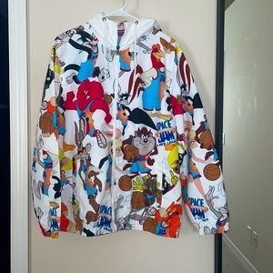 Space Jam Tune Squad windbreaker jacket